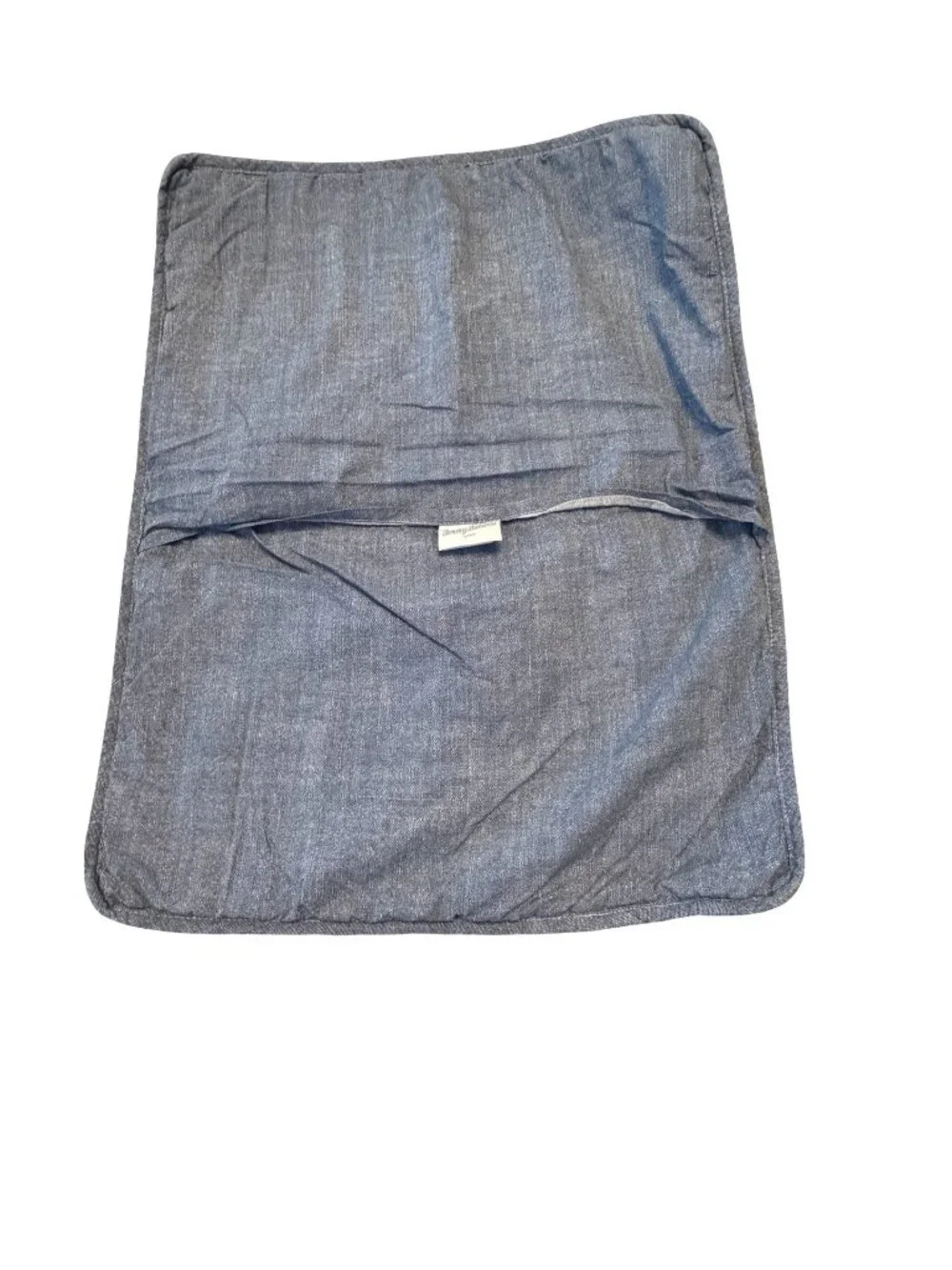 Tommy Bahama Home Queen Flat Fitted Sheet Standard Sham 20x26 Blue White Tropica
